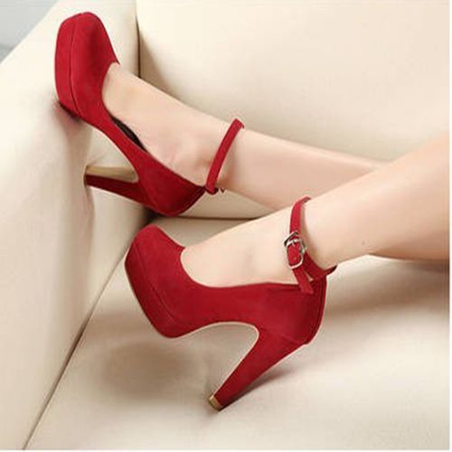 Pumps Autumn Thick Heel Shoes