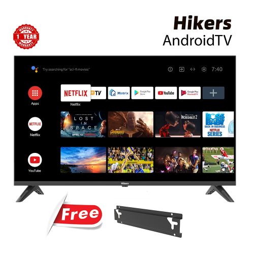 Hikers 32'' - Frameless Android Smart HD LED TV