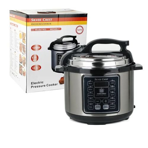 Silver Crest Smart Stainless Electric Pressure Cooker