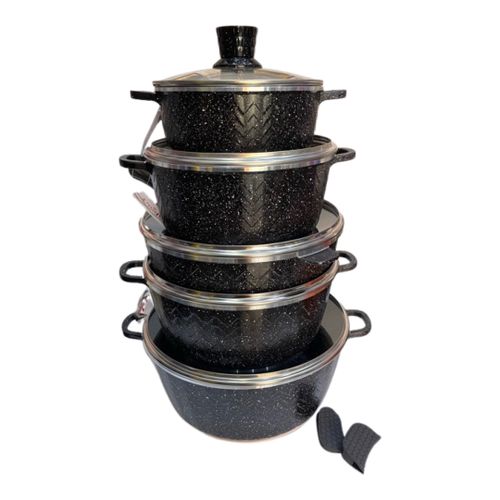 12 pcs Diecast Cookware Set