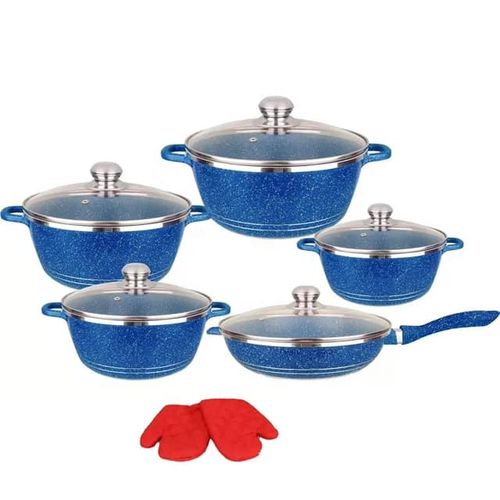 Dessini Die Cast Non-Stick Cookware Set - 12 Pieces