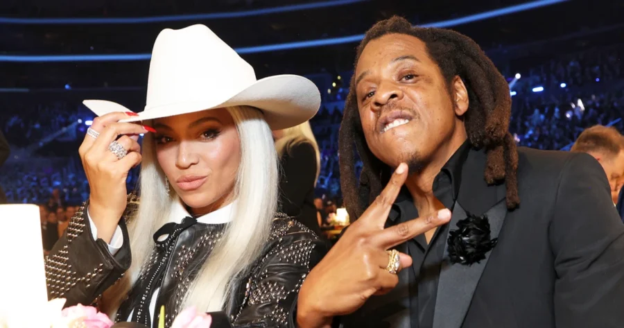 beyonce and Jay-Z at 66th Annual Grammys