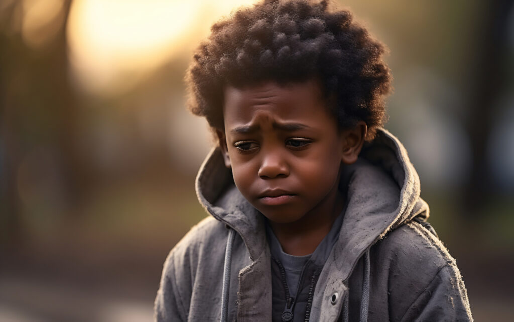 A child is an emotional response to a distressing event