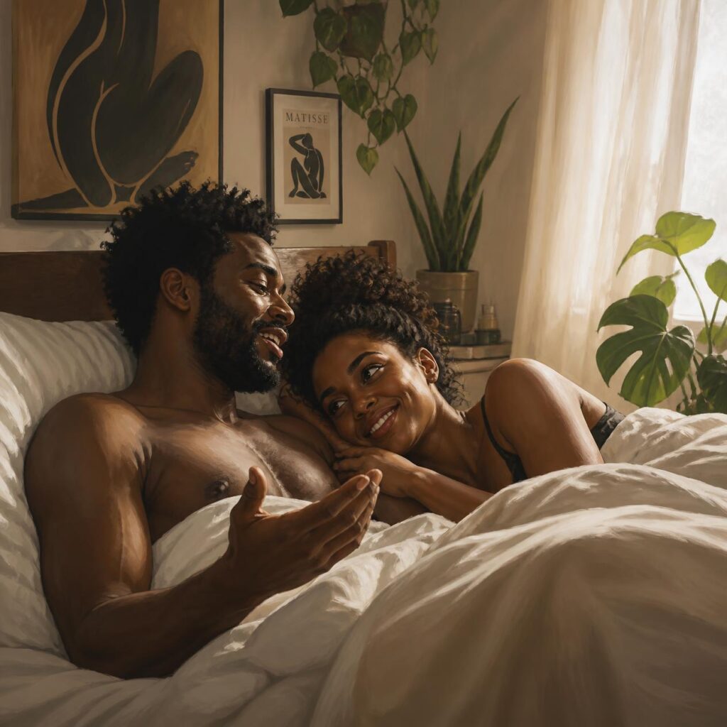 couple's intimate moments