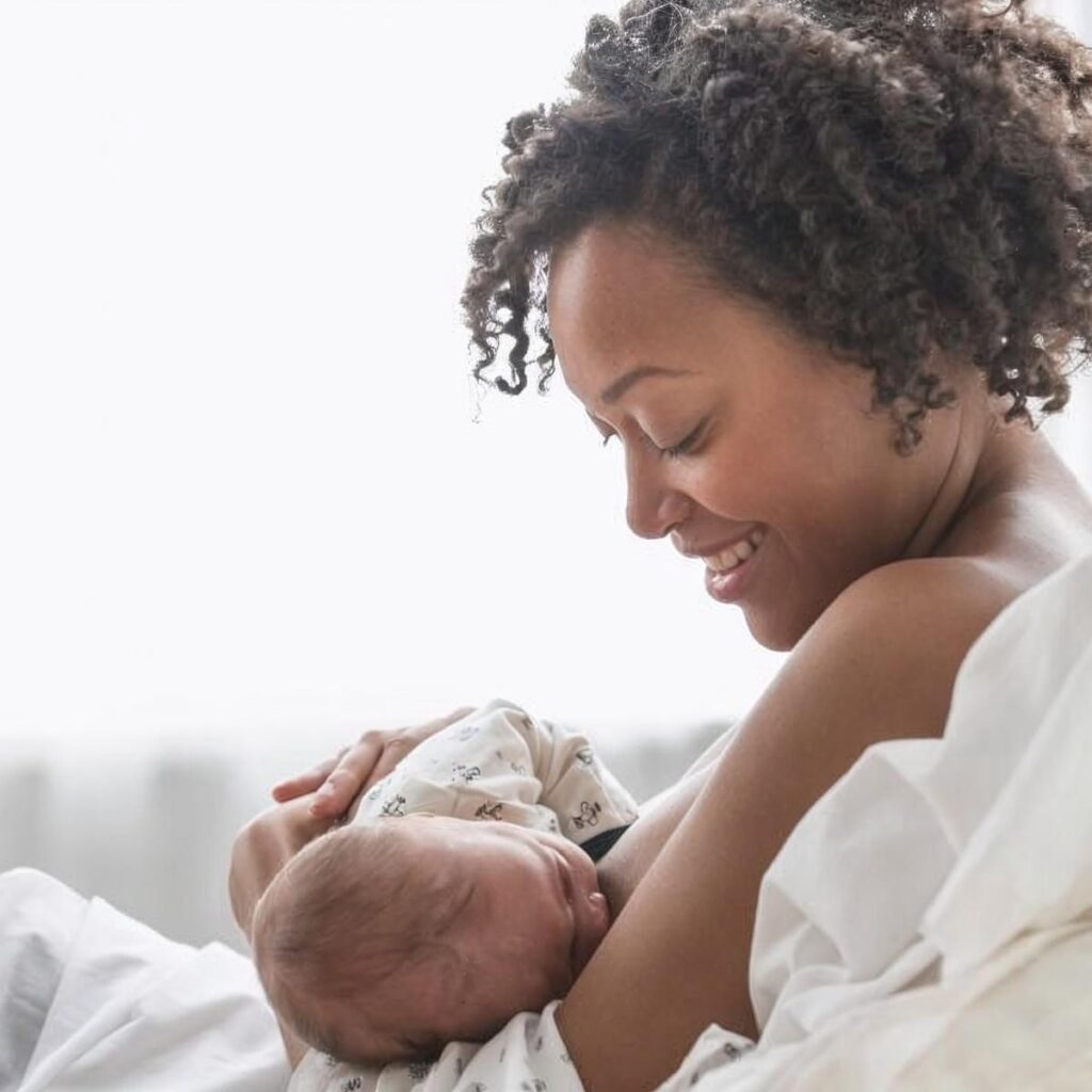 new breastfeeding mom