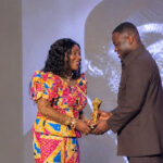Maame Dokono received a life time achievement award at the Pete Odochie Legacy Gala